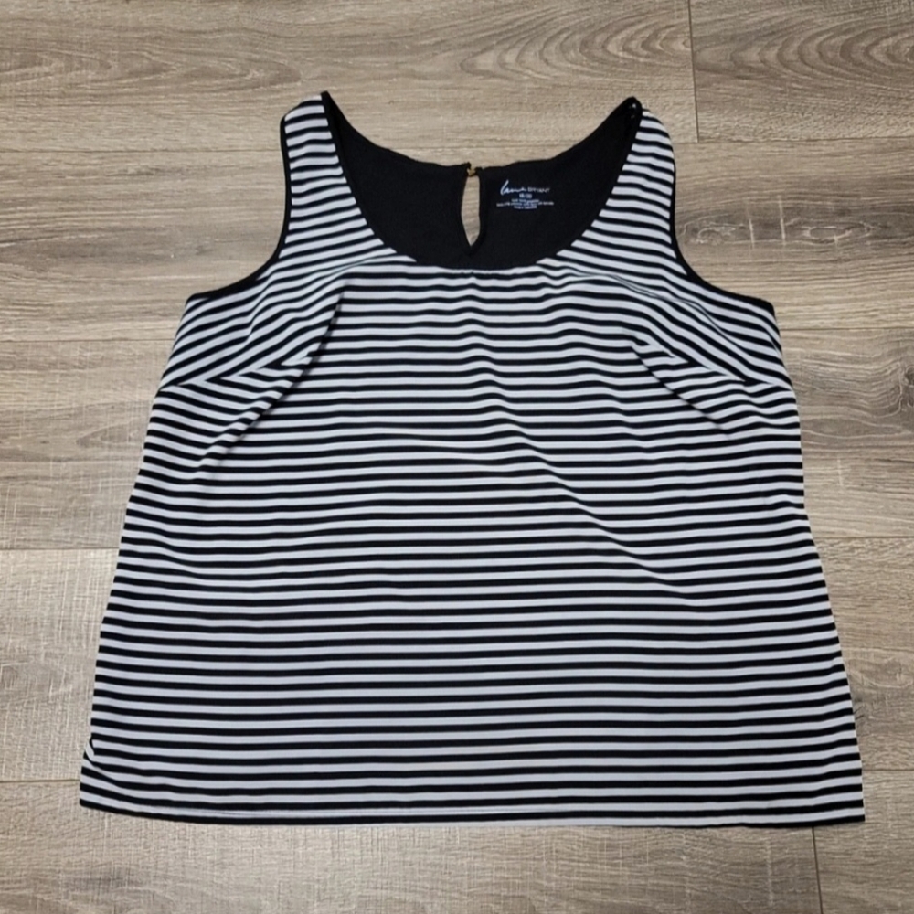 Lane Brant 18/20 Stripped Tank Top